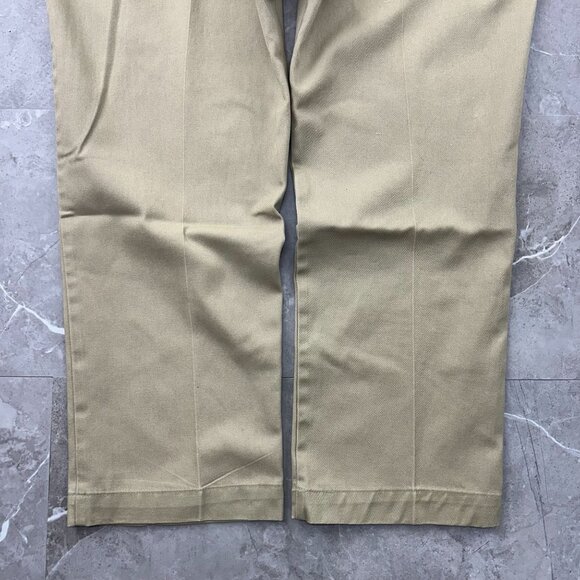 DICKIES CHINO PANTS MENS 36X29 * KHAKI WORKWEAR CASUAL - Picture 3 of 11